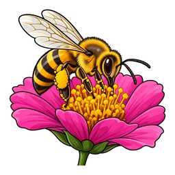 Pollinating