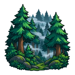 Misty Forest