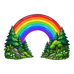 Forest Rainbow