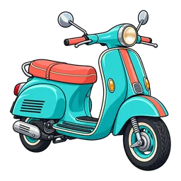 Retro Scooter