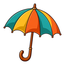 Retro Umbrella