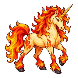 Fire Unicorn